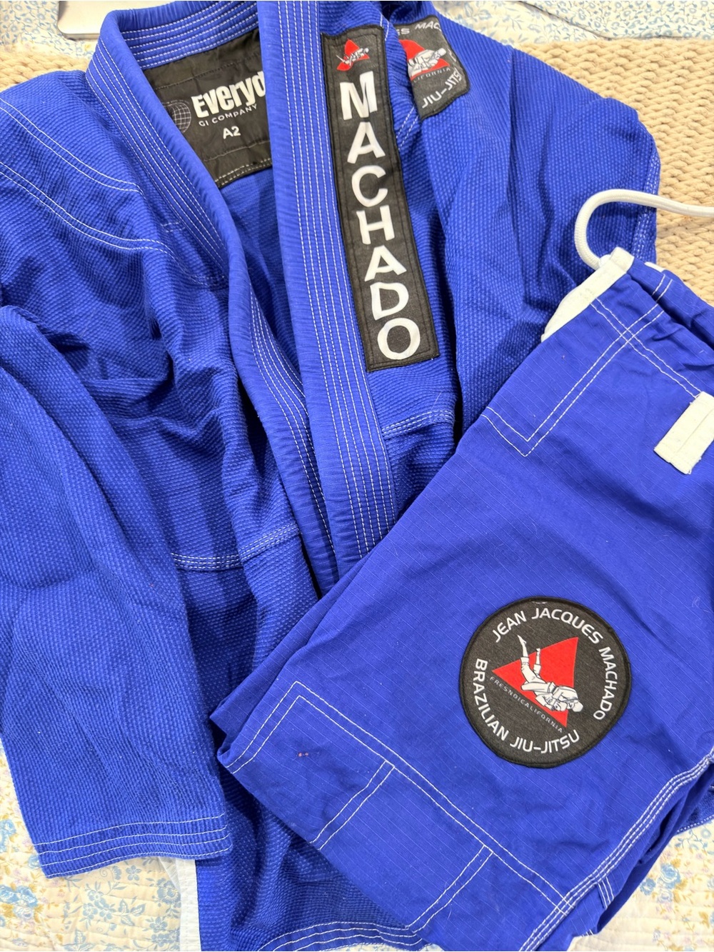Machado Blue Brazilian Jiu-Jitsu Gi